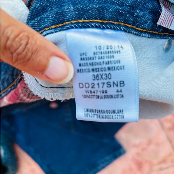 Dickies Men's Relaxed Fit Blue Jeans since 1922 size 36 *30 - Picture 6 of 8